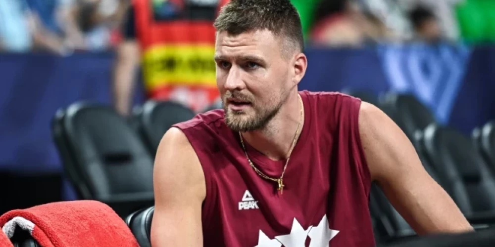 Kristaps Porziņģis pirms NBA sezonas vasaru pavadīja Latvijas izlases rindās.