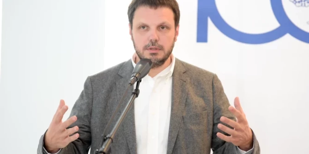 Политолог Янис Икстенс.