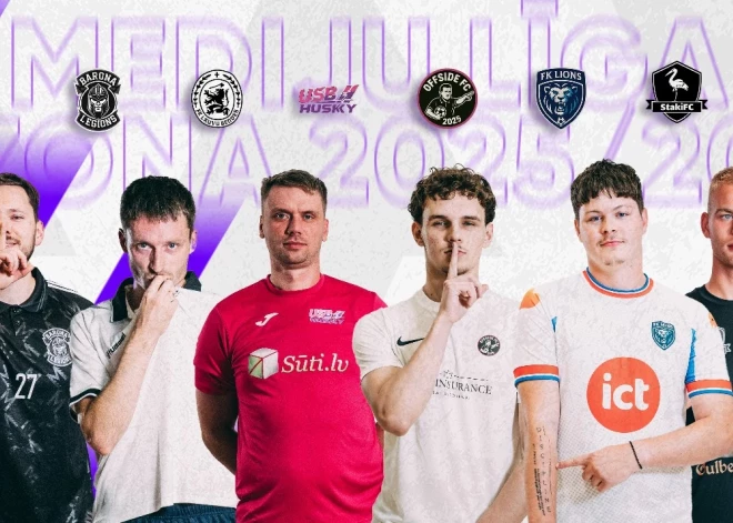 Oktobrī startēs jauna telpu futbola līga – “Mediju Līga”
