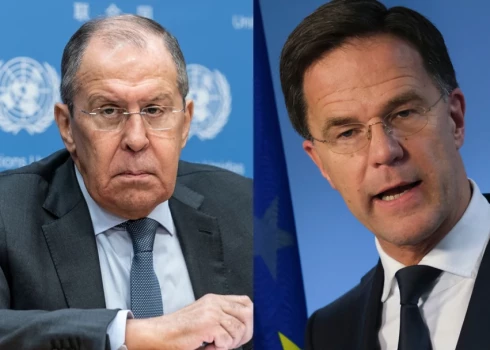NATO ģenerālsekretārs Marks Rute ēterā noliek Krievijas ārlietu ministru Sergeju Lavrovu pie vietas.