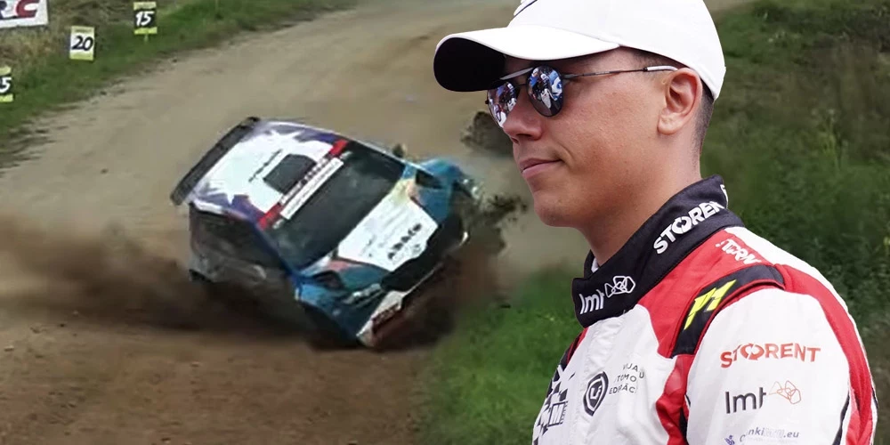 "Tā ir daļa no mūsu sporta veida," par piedzīvoto avāriju izsakās pasaules rallija čempionāta pilots Mārtiņš Sesks.