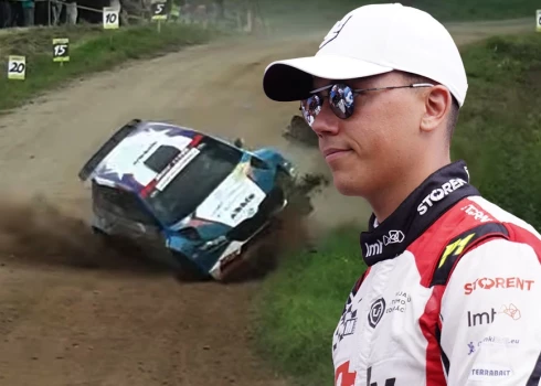 "Tā ir daļa no mūsu sporta veida," par piedzīvoto avāriju izsakās pasaules rallija čempionāta pilots Mārtiņš Sesks.