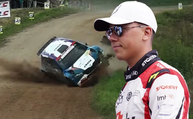 "Tā ir daļa no mūsu sporta veida," par piedzīvoto avāriju izsakās pasaules rallija čempionāta pilots Mārtiņš Sesks.