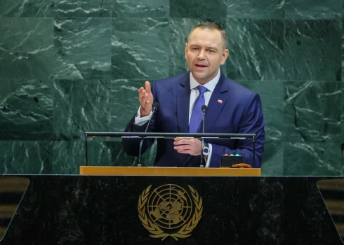 Polijas prezidents Karols Navrockis. 