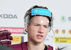 2023. gada PČ hokejā bronzas medaļnieks Bergmanis noslēdz līgumu ar ECHL klubu "Rush"