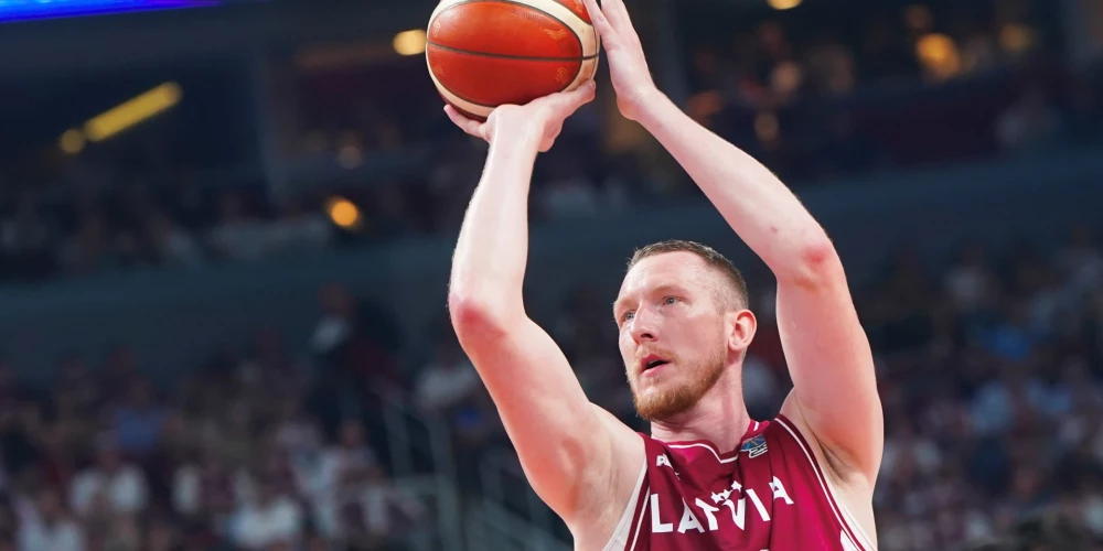 Latvijas basketbolists Rolands Šmits. 