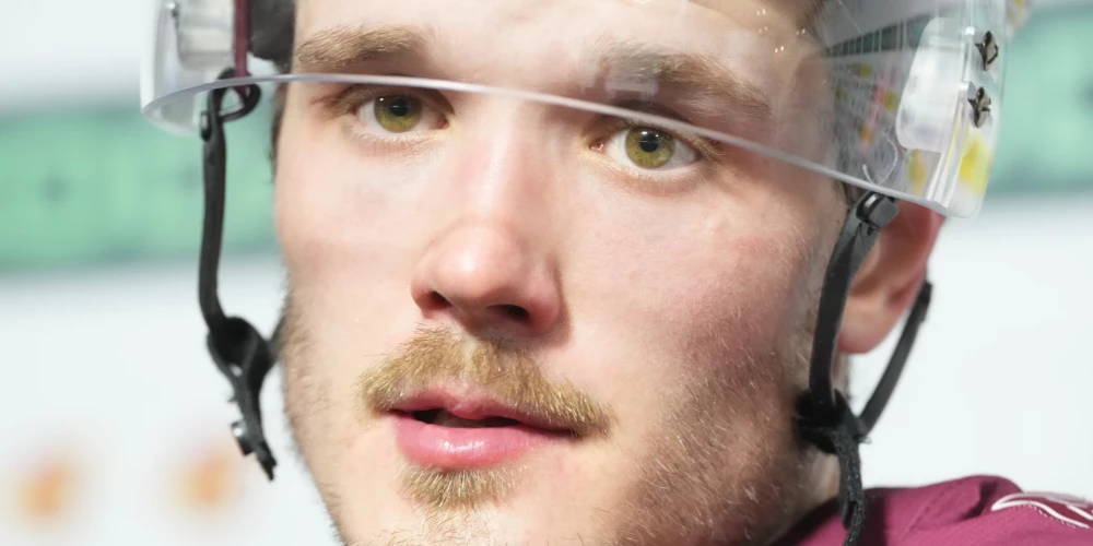 Latvijas uzbrucējs Rūdolfs Balcers.