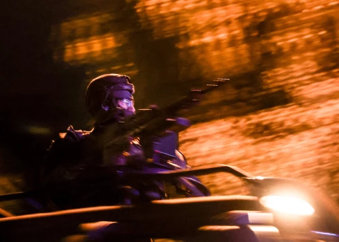 Vācijas bruņoto spēku apmācības „Red Storm Bravo”.