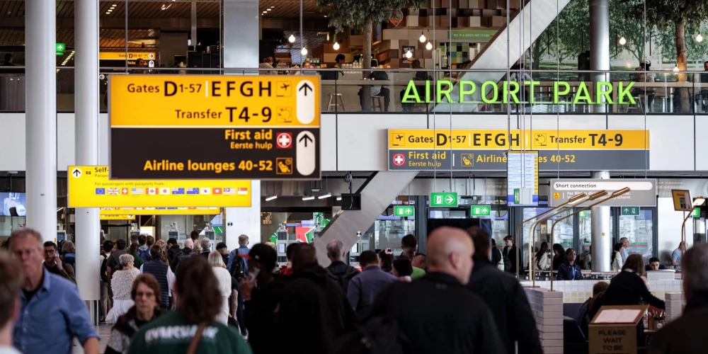 “Schiphol” lidosta.