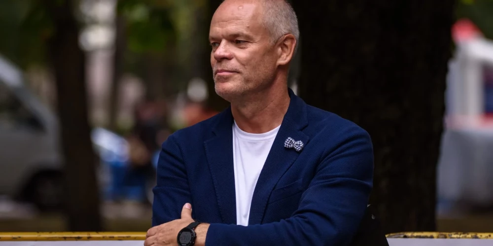 Jānis Liepiņš, Latvijas Olimpiskās komitejas viceprezidents un Latvijas Modernās pieccīņas federācijas prezidents.