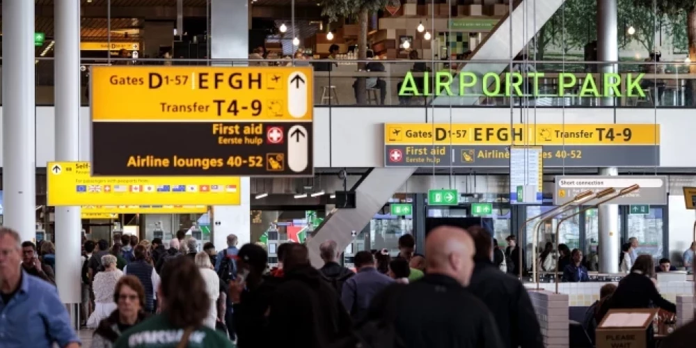 В аэропорту «Схипхол» пассажирский самолет едва не столкнулся с дроном.