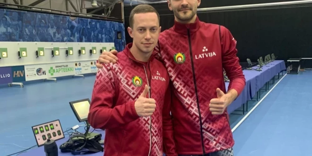 Emīls Vasermanis un Lauris Strautmanis Eiropas kausā izcīnīja godalgotas vietas.
