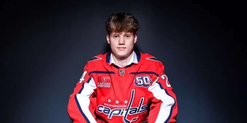 Ēriks Mateiko debitējs "Capitals" sastāvā. 