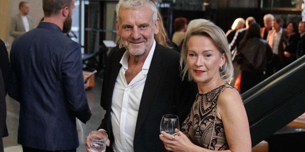 Ikars Keišs un Sarmīte Vulfa.