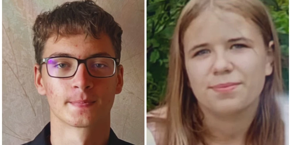 Cēsu novadā tiek meklēts nepilngadīgais Miks un Vita.