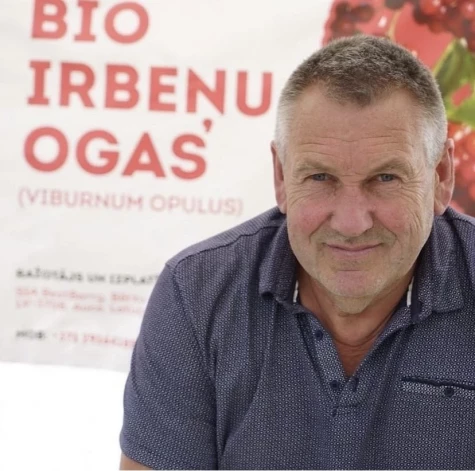 Māris Šermuks, bioloģiskās saimniecības SIA BestBerry vadītājs