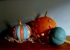 Soli pa solim: rudenīgs dekors – pašdarināts ķirbis