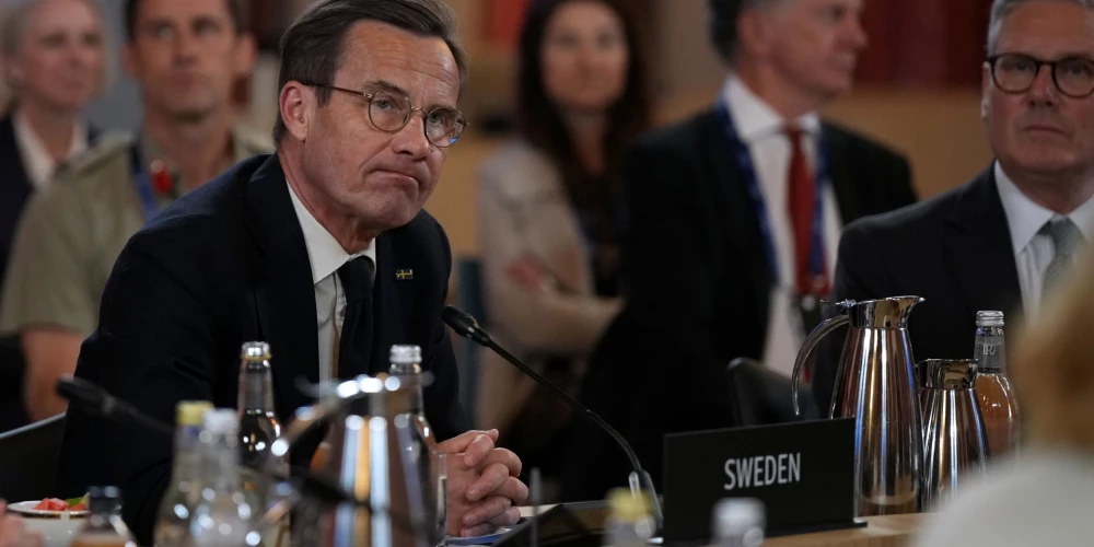Zviedrijas premjerministrs Ulfs Kristersons.