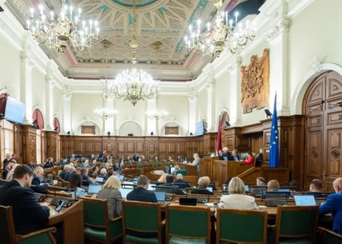 Заседание Сейма 25 сентября.