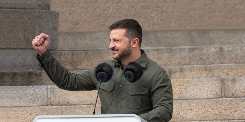 Ukrainas prezidents Volodimirs Zelenskis. 