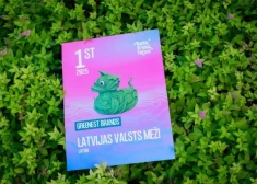 "Latvijas valsts meži" jau astoto gadu atzīts par zaļāko zīmolu