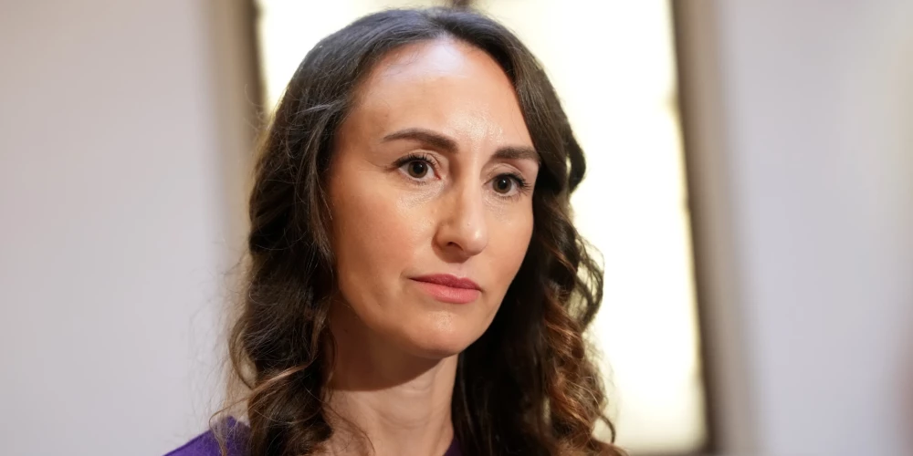 Tiesībsardze Karina Palkova.