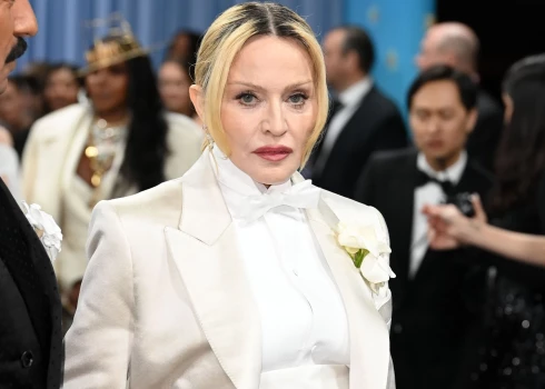 Popmūzikas karaliene Madonna.