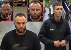 Valsts policija lūdz palīdzību attēlā redzamo vīriešu meklēšanā