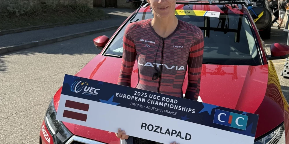 Dana Rožlapa (foto: Latvijas Riteņbraukšanas federācija)