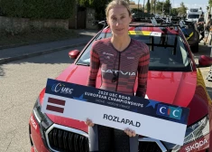 Dana Rožlapa izcīna 21.vietu Eiropas čempionāta individuālajā braucienā