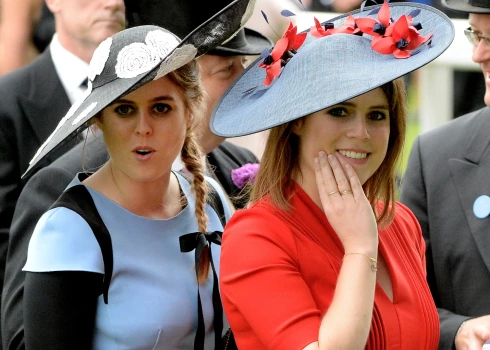 Princese Beatrise un princese Eiženija.