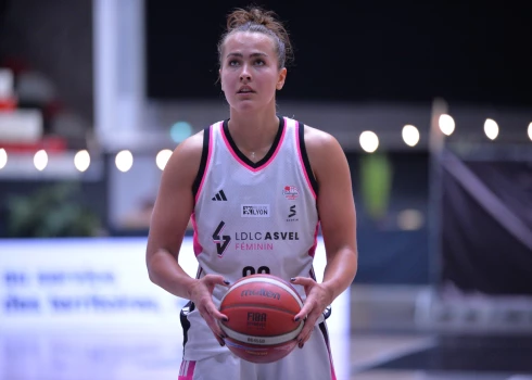 Aleksa Gulbe debitējusi Lionas ASVEL sastāvā