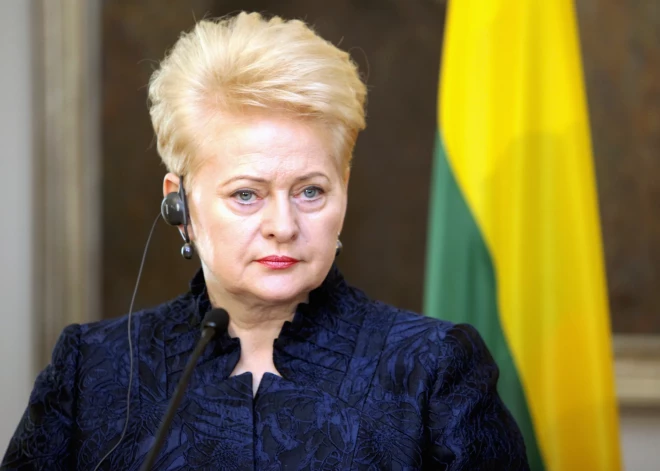 Grībauskaite par karu un Putinu: "Rietumi ir nokavējuši"