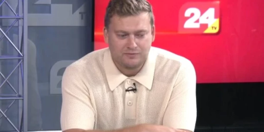 TV24 direktors Klāvs Kalniņš (ekrānuzņēmums no video)