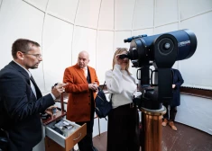 Vērojam kosmosa brīnumus! LU Astronomiskajā tornī ar jaunu teleskopu sākas 40. demonstrējumu sezona