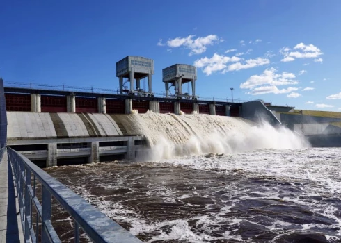 В реках стало меньше воды.