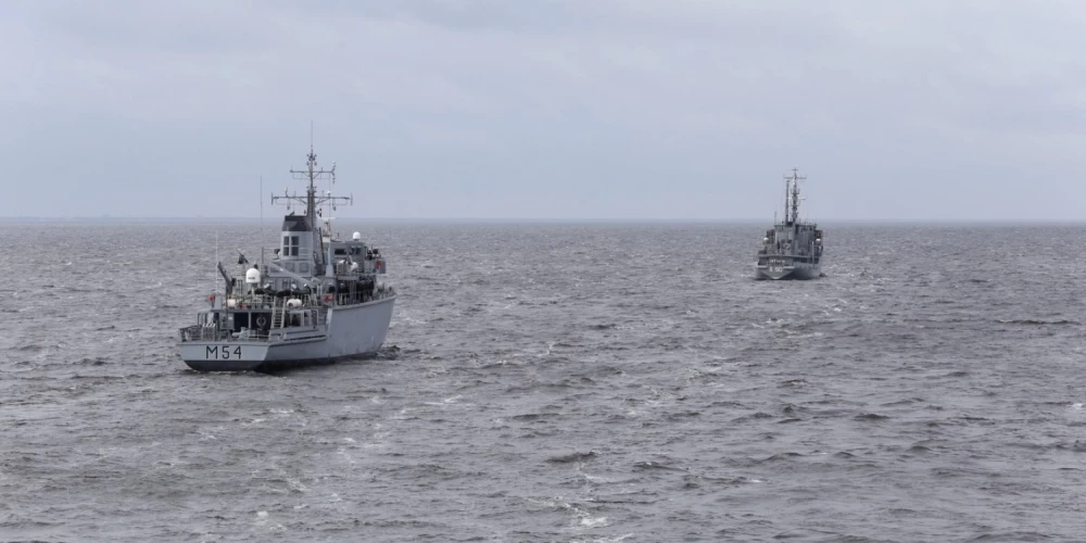 NATO misijai Baltijas jūrā pievienojies ASV karakuģis.