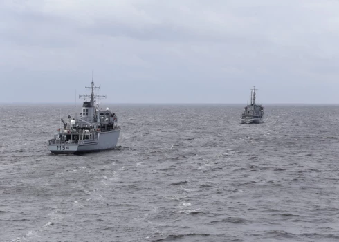 NATO misijai Baltijas jūrā pievienojies ASV karakuģis. 