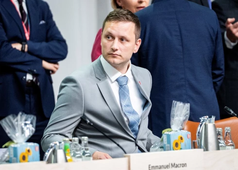 Grenlandes premjerministrs Jenss Frederiks Nīlsens.