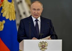 Putins vaino Eiropu kara turpināšanā, draud Ukrainas AES – Sočos pēc viņa runas izsludina dronu trauksmi