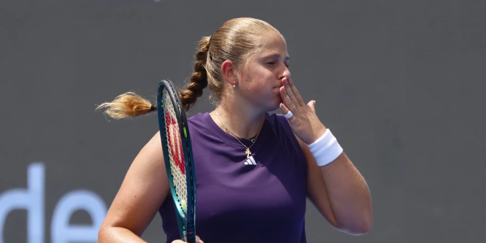 Aļona Ostapenko turpina cīnities par Pekinas turnīra dubultspēļu titulu. 