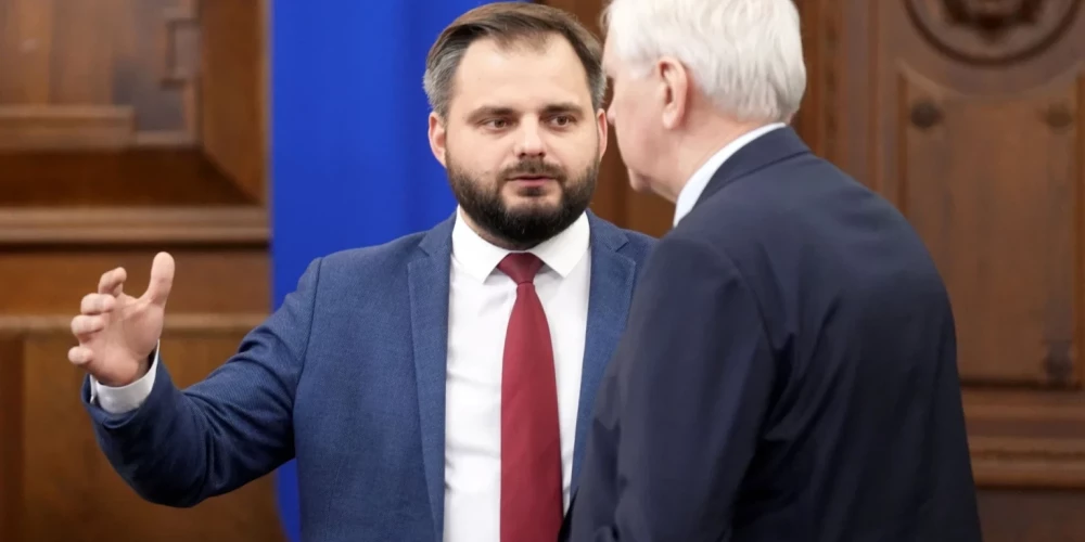 Руководитель фракции "Нового Единства" в Сейме Эдмунд Юревиц.