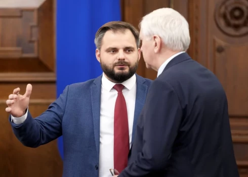 Руководитель фракции "Нового Единства" в Сейме Эдмунд Юревиц.