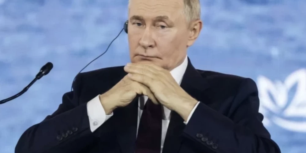 Krievijas vadonis Vladimirs Putins.