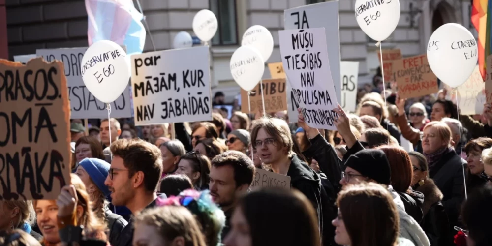 Nepilnas diennakts laikā Stambulas konvencijas atbalstam savākti gandrīz 4000 parakstu.