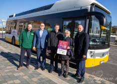 Sveic Jelgavas autobusu parka 2 000 000. pasažieri