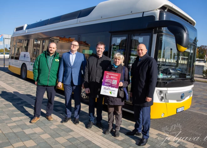 Sveic Jelgavas autobusu parka 2 000 000. pasažieri