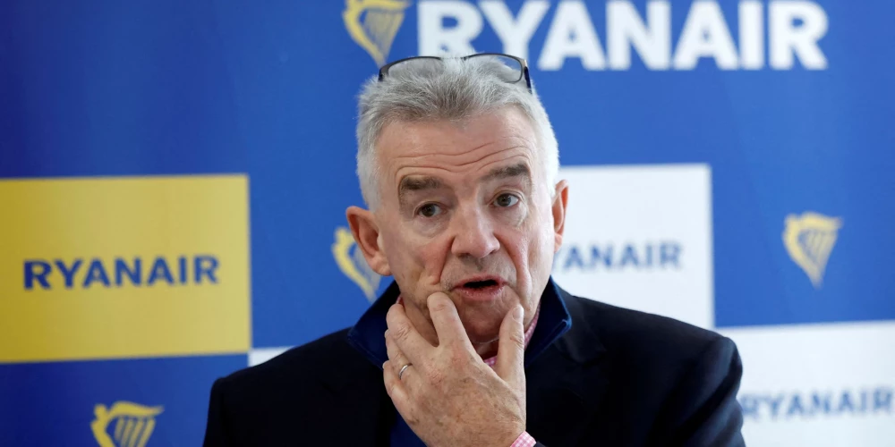"Ryanair" izpilddirektors Maikls Olīrijs.