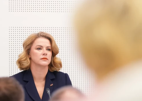 Ministru prezidente Evika Siliņa.