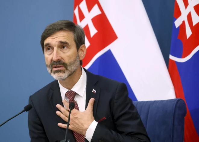 Slovākijas ārlietu ministrs Blanārs skaidro, kādēļ viņa valsts ir labvēlīga Putinam 